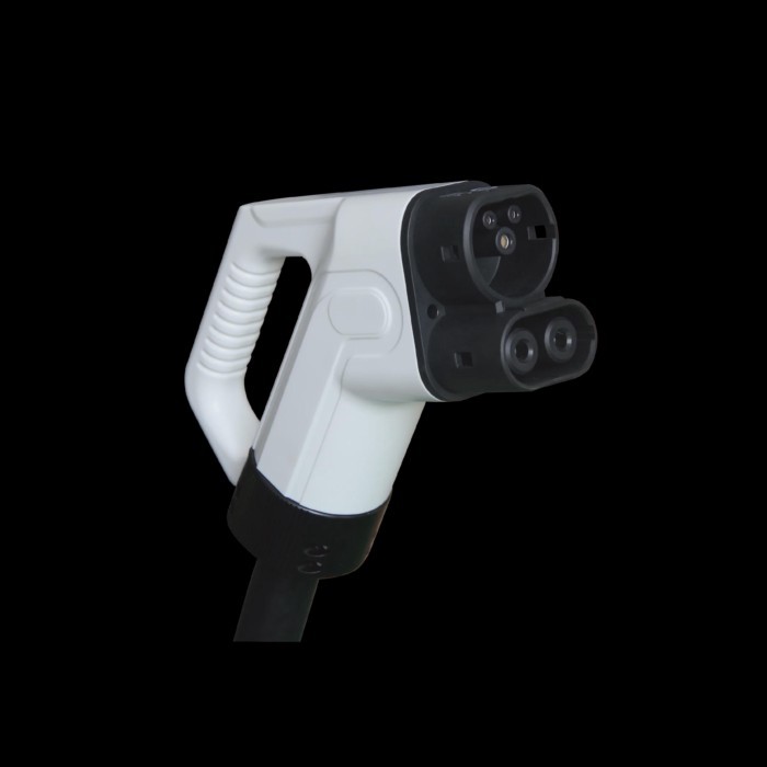 200A 125A DC CCS2 Plug Socket EV Car Handle Connectors Adapter Ev Charger Dc Cable 250 Kw Ccs2 Ev D