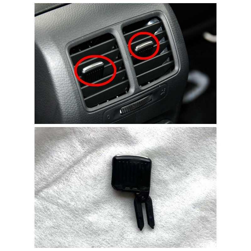 เหมาะสําหรับ Volkswagen Golf 6 High 7 Central Armrest Box ด้านหลังท่อไอเสียเครื่องปรับอากาศ Air Outl