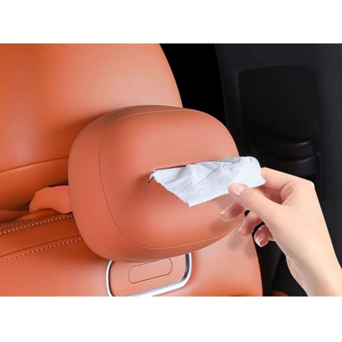 for Li 7 Li 8 Li 9 Li 6 Lixiang One/L9/L8/L7 Car Tissue Box Silicone Drawout Paper Box Bag Cover Ha