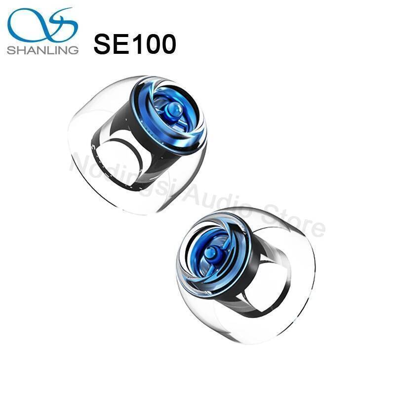 ใหม่ SHANLING SE100 HiFi ซิลิโคน Eartips Earplug หัวฉีดเคล็ดลับในตัวโลหะ Divider หูฟังเคสซิลิโคนหูฟั