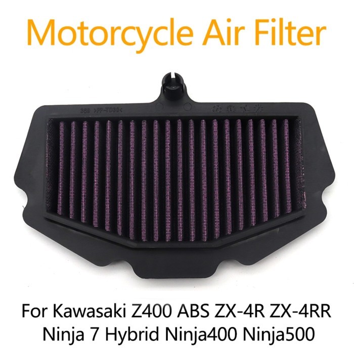 For Kawasaki Z400 ABS ZX-4R ZX-4RR ZX4R ZX4RR ZX 4R 4RR 7 Hybrid Ninja 400 500 Motorcycle Air Filte