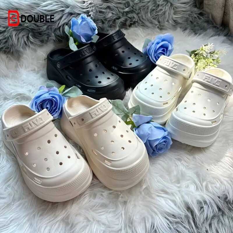 BB DOUBLE รุ่น Bde758 รองเท้าหัวโต สำหรับสตรี รองเท้าคู่โปรดสำหรับทุกวัน นุ่มนิ่ม ใส่สะบาย ไม่ป