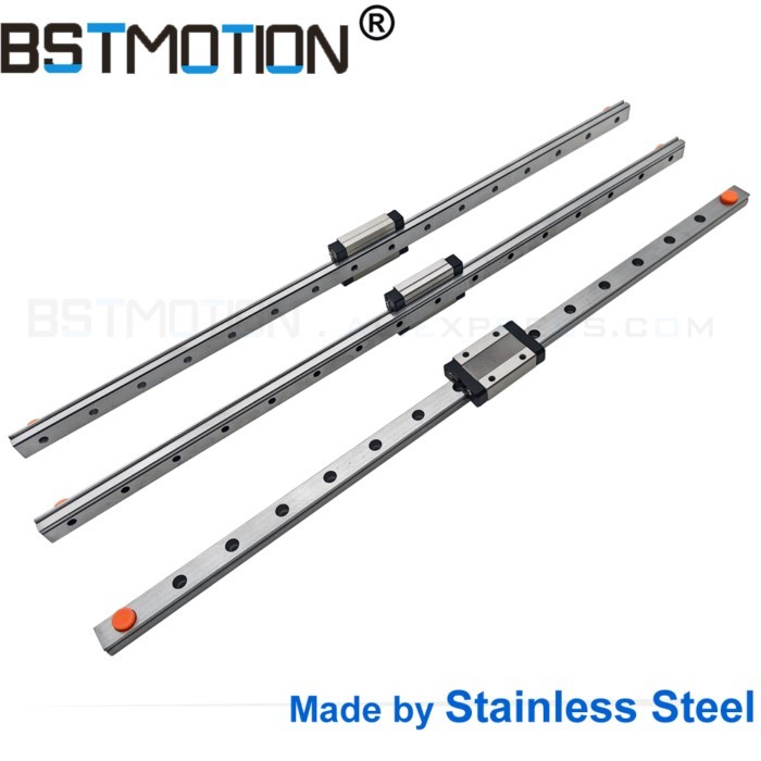 Stainless Steel Linear Guide MGN7 MGN9 MGN12 MGN15 Miniature Rail MGN7C MGN7H MGN9C MGN9H MGN12C MG