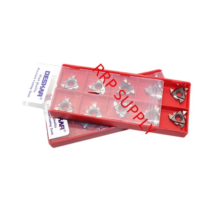 10pcs 16ER AG55/AG60/1.0/1.5/1.75/2.0/2.5/3.0mm carbide inserts, D-E-S-K-A-R brand, high quality, t