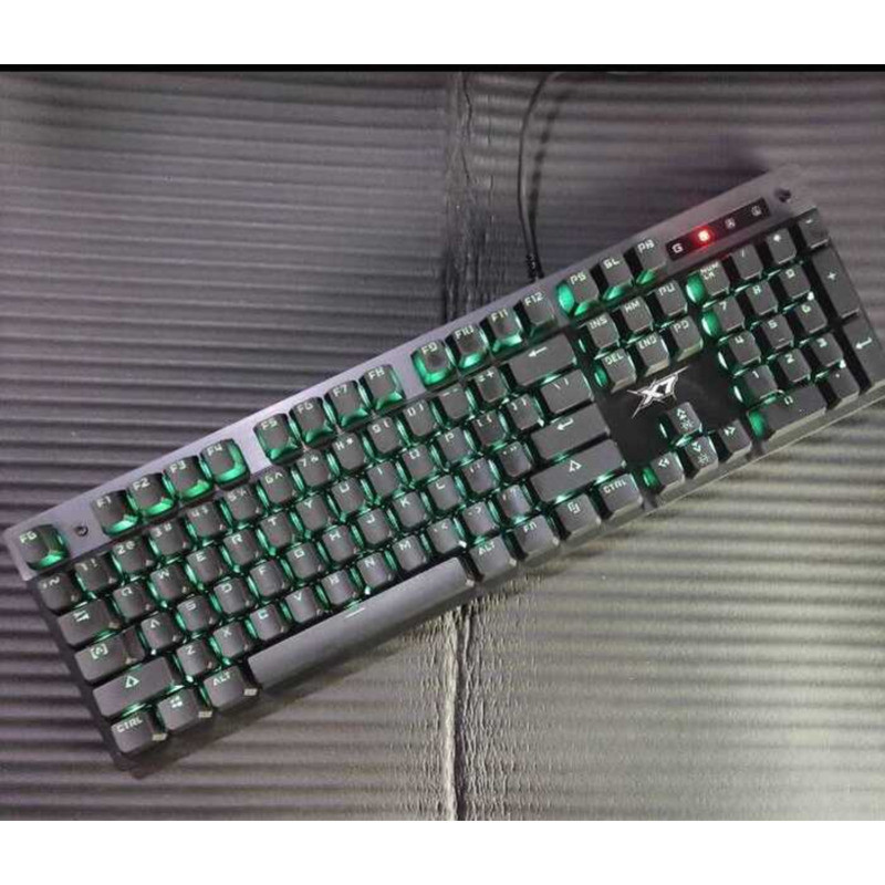 Shuangfeiyan Bloodman Ghost bloodyq500 คีย์บอร์ดเกมแบบมีสาย Flying Axis Mechanical Feel Luminous Gam