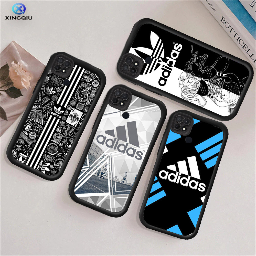 RK1 A-adidas Hp ชุบปลอกสําหรับ Xiaomi Redmi หมายเหตุ POCO C65 X5 A2 7 13T 12 3 M3 14 9T F5 13C A1 6A