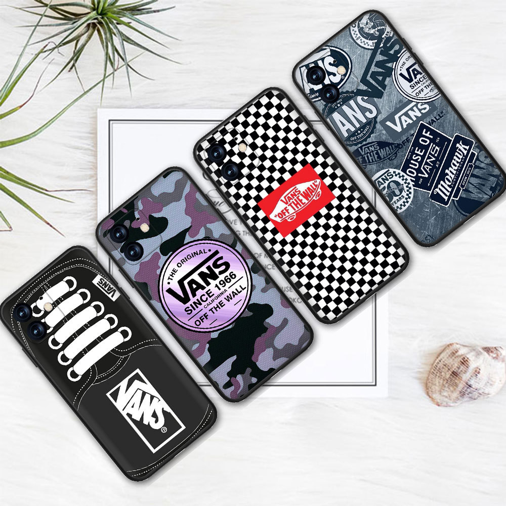 เคสโทรศัพท์ OPPO Reno 8T 5G 7z 8z 2 2Z 2F 3 4 4Pro 4G 5L52 Vans Black Soft Case