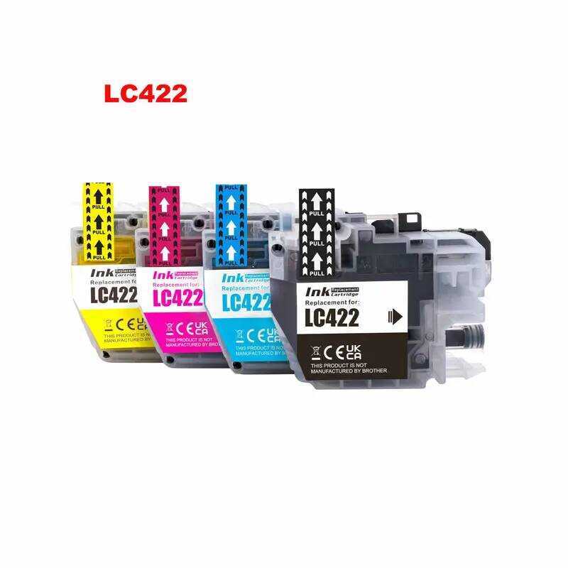LC422 ตลับหมึกสําหรับ Brother MFC-J5340DW MFC-J5345DW MFC-J5740DW MFC-J6540DW J6940DW เครื่องพิมพ์