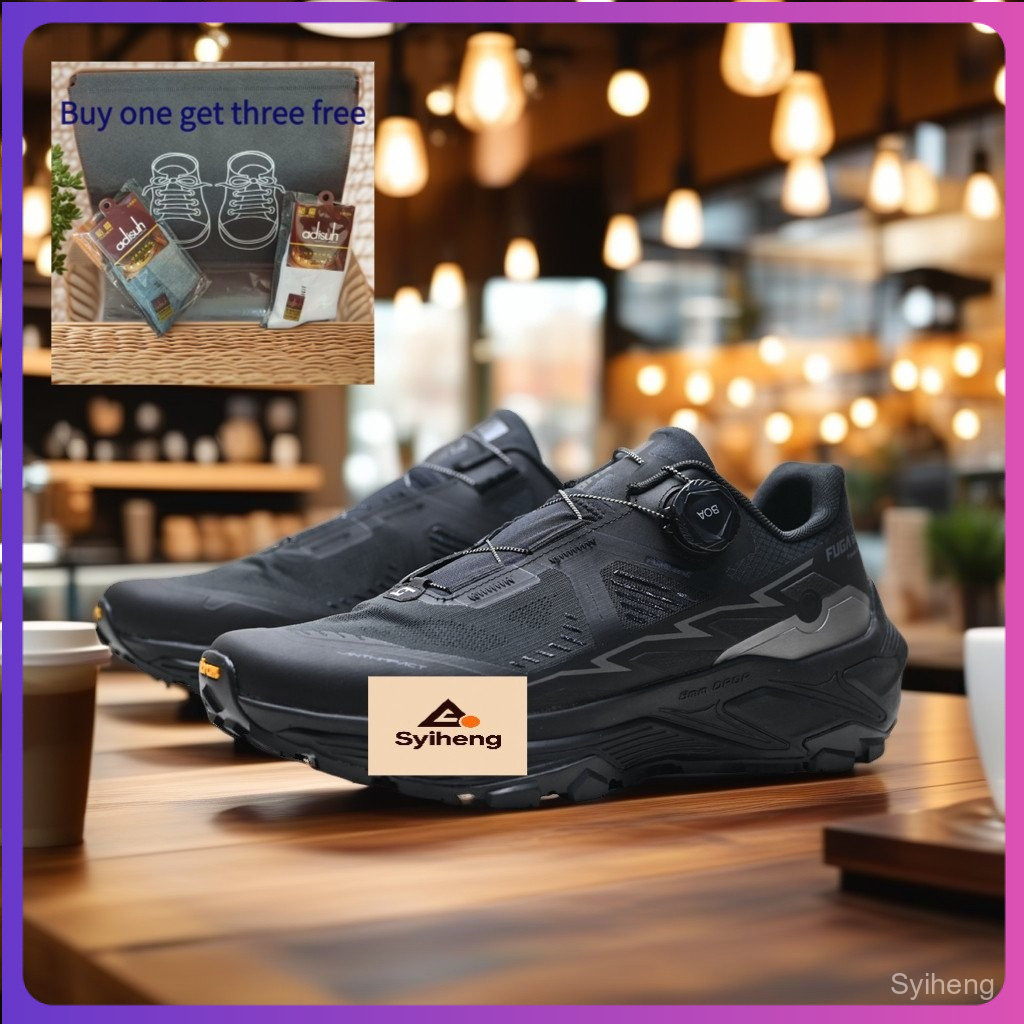 รองเท้าเดินป่า Kailas FUGA EX3 BOA สำหรับผู้ชาย ออกแบบมาเพื่อกันกระแทกด้วยความหนาพิเศษ