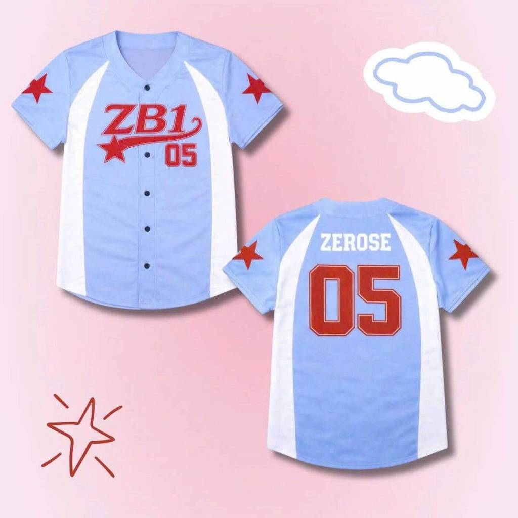 เสื้อเบสบอล Zerobaseone, ZB1 เสื้อคอนเสิร์ตทัวร์โลกสําหรับ Zerose Kpop AM1