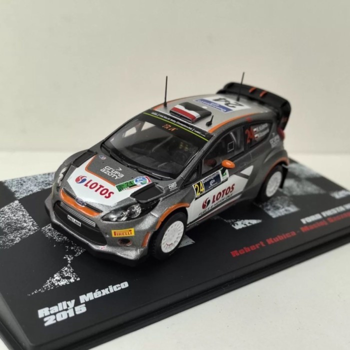 DEA 1/43 FORD FIESTA WRC #24 2015 Ford Racing Model Alloy