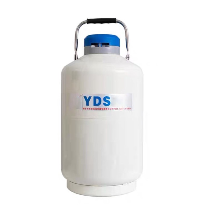 YDS-2 Liquid Nitrogen Tank Liquid Nitrogen Container 2L Storage Type Cryogenic Liquid Nitrogen Cont