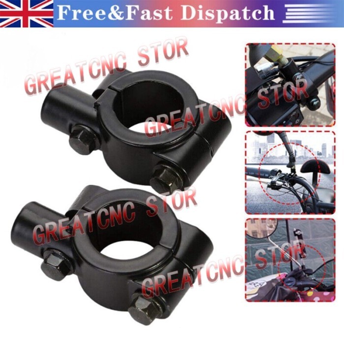 1Set/2PCS Motorcycle Mirror Mount 10MM Motorcycle Modified Rearview Mirror Seat Moto Mirror Bracket