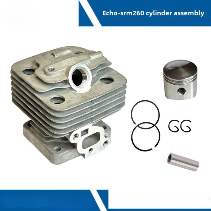 34MM Cylinder Piston Fit for ECHO SRM260 SRM-260 PB-260 SRM-261 PB-261 Garden Trimmer Spare Parts G