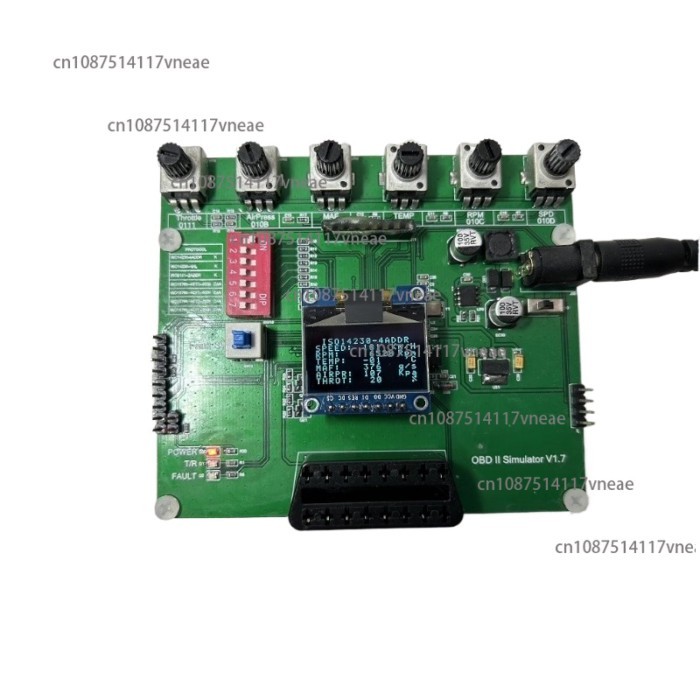 Vehicle OBD Simulator ECU J1939 Simulator ELM327 Testing and Development