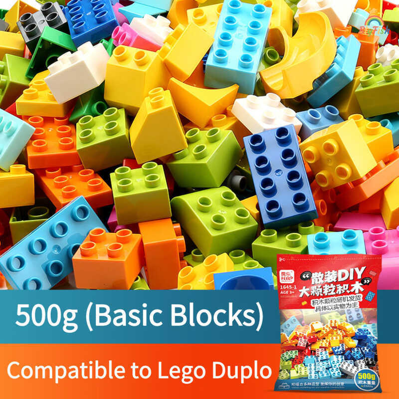 sic Block Duplo Compatible Eduional toys Classic building kids Kindergarten blocks Toys for toddler