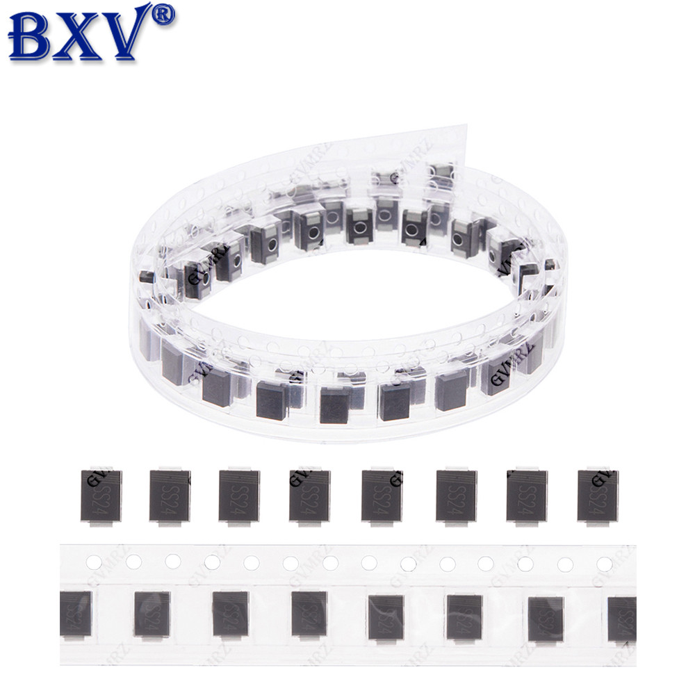 3000PCS Schottky Diode ชุด SMB SMC SS24/SS26/SS34/SS54/SS34/SS56/SS34/SS54/SS56