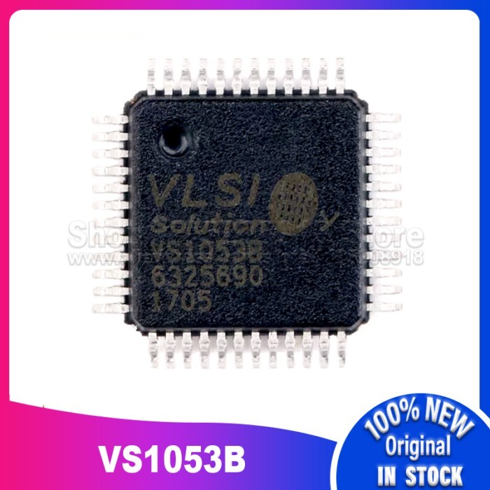 5~20PCS/LOT VS1053B VS1053B-L QFP-48 100% New Spot stock