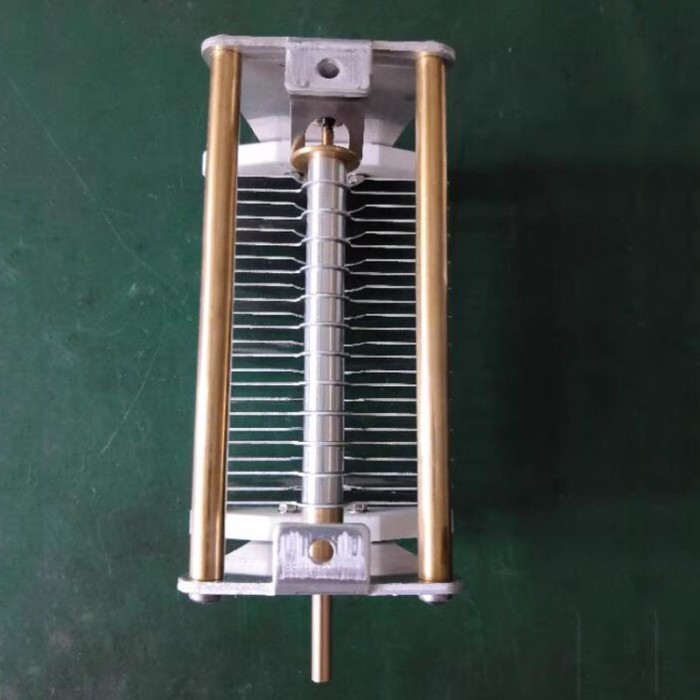 For radio and amplifier projects, 20-240P air variable capacitor, 2KV high voltage tuning capacitor