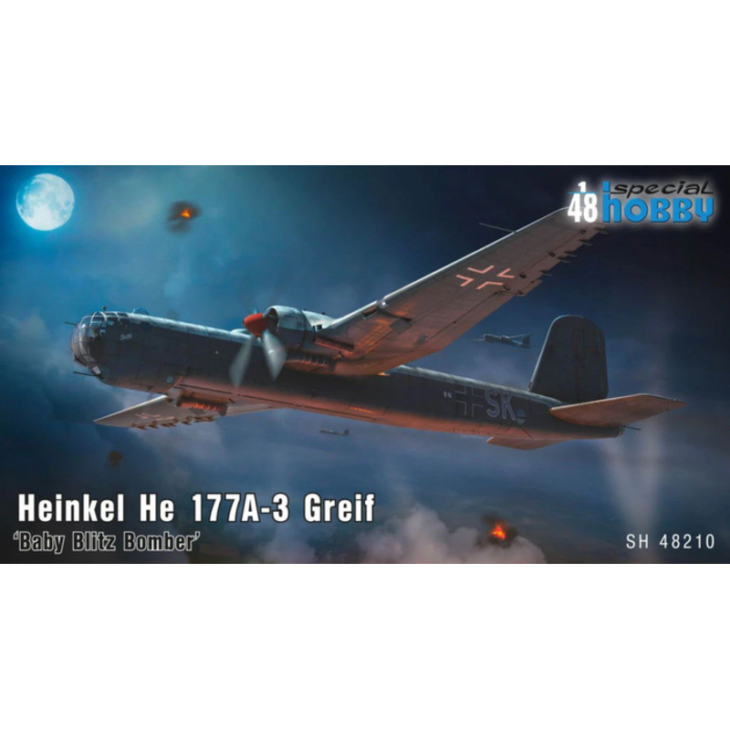 Special Hobby SH48210 Heinkel He 177A-3 Greif 'Baby Blitz Bomber' 1/48 Static model kit
