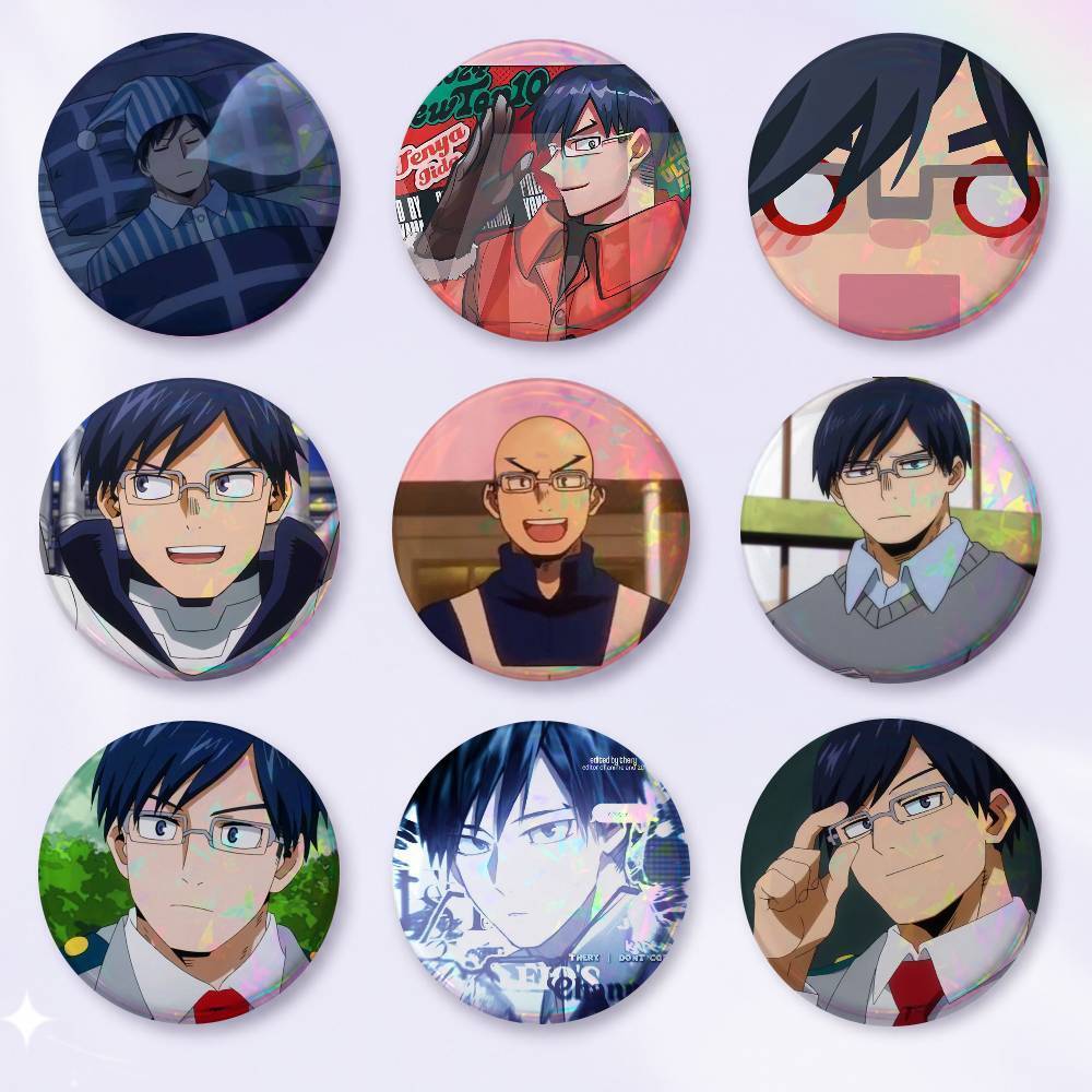 ATT-Tenya Iida Pins, เข็มกลัดการ์ตูน, เสื้อผ้าป้าย, กระเป๋าเป้, เครื่องเขียน, อุปกรณ์เสริม