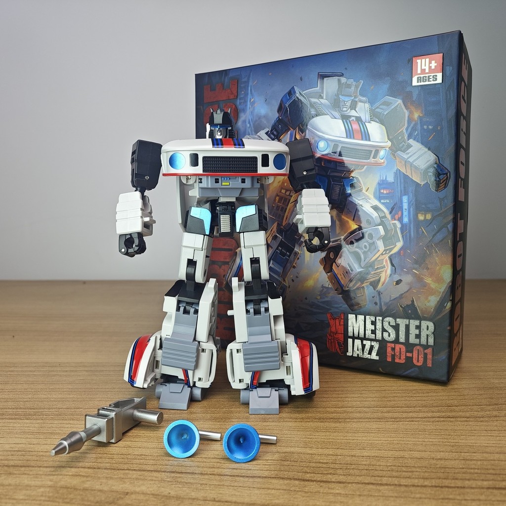Transformation FD-01 16.5 ซม.FD01 Jazz Car SS Scale Action Figure หุ่นยนต์ของเล่น