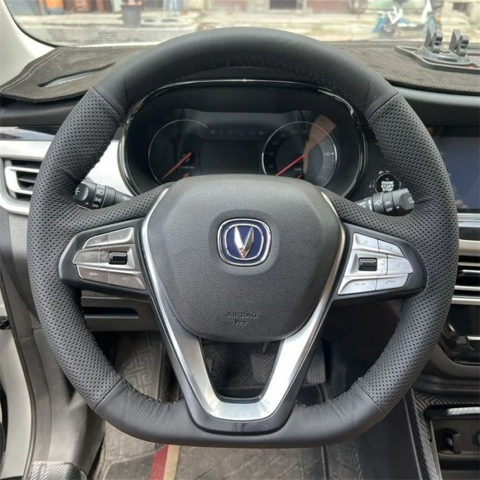 !! Changan CS75 พิเศษ Hand-stitched พวงมาลัย X5PLUSX7CS85 Eado Ruicheng CC Yuexiang V7 รวมทุกอย่าง H