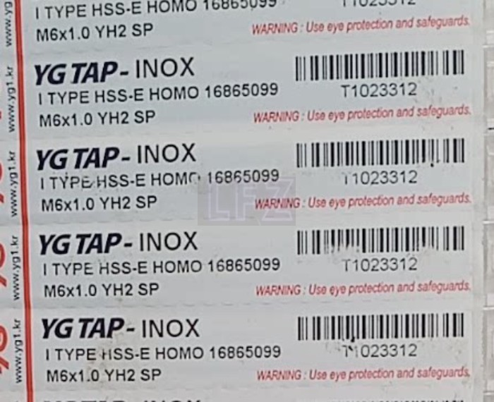 T1023363 ลวดทิปสแตนเลสสีดำ M8X1.25 YH3 70.0L