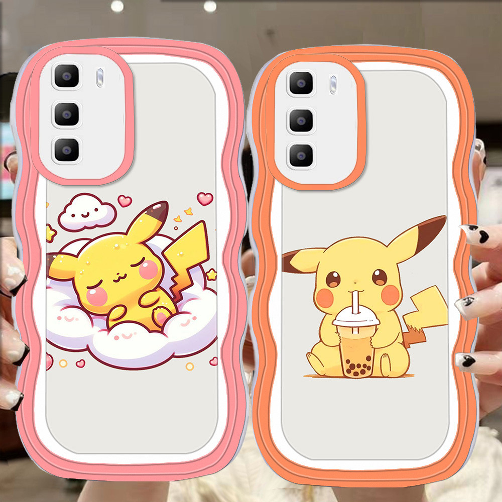 A-18 Pokemon TPU Casing สําหรับ Realme C65 14X C71 C75 เคสใส