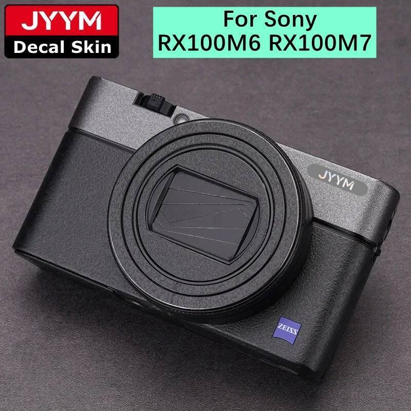 RX100M6 RX100M7 Decal ผิวไวนิลฟิล์มเลนส์ป้องกันสติกเกอร์สําหรับ Sony DSC-RX100M6 DSC-RX100M7 RX100 M