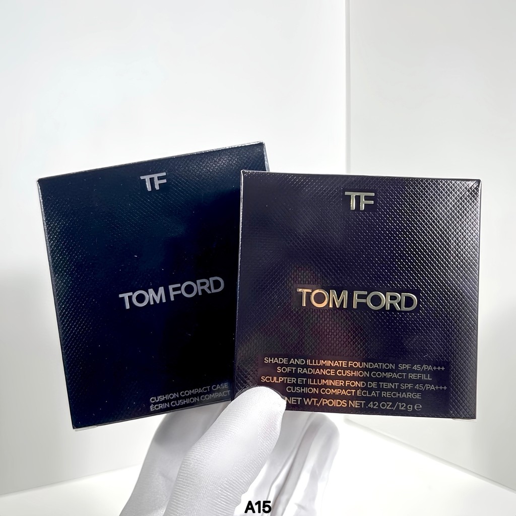 มาใหม่ 53 Tf Black Paint Air Cushion 12g สี No. 0.3#白皙肤色，1.3#自然肤色。 B39 b39