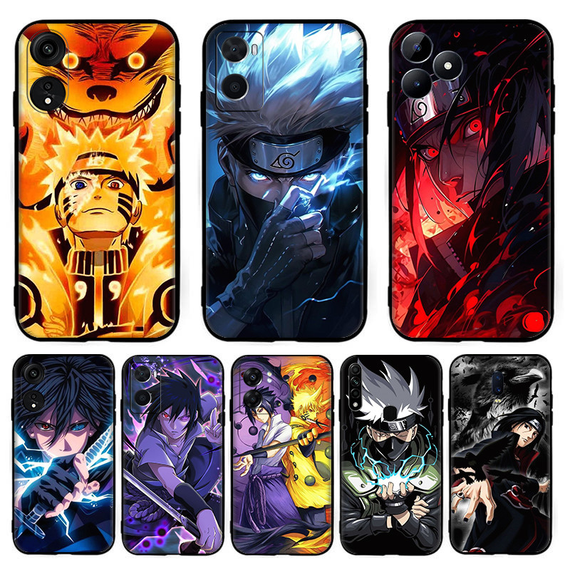 สําหรับ OPPO A57E A58 A58X A59 F1s A60 A74 A76 A77 F3 A78 A79 S65 การ์ตูนอะนิเมะ Naruto Itachi Uchih