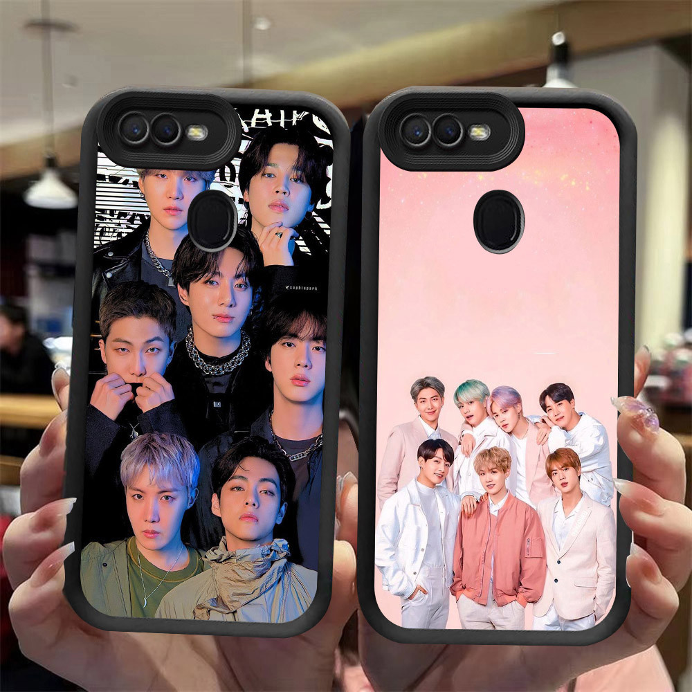J-31 KPOP_Boys ดำขาวชมพูเคสโทรศัพท์หรับ OPPO A7 A11K A12 A3S A12E A1K A5S A12S AX5S