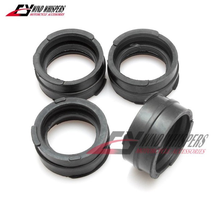4XPCS Carburetor Adapter Interface For Honda VFR RVF 400 MC30 MC35 RVF400 VFR400 NC30 NC35 RVF30