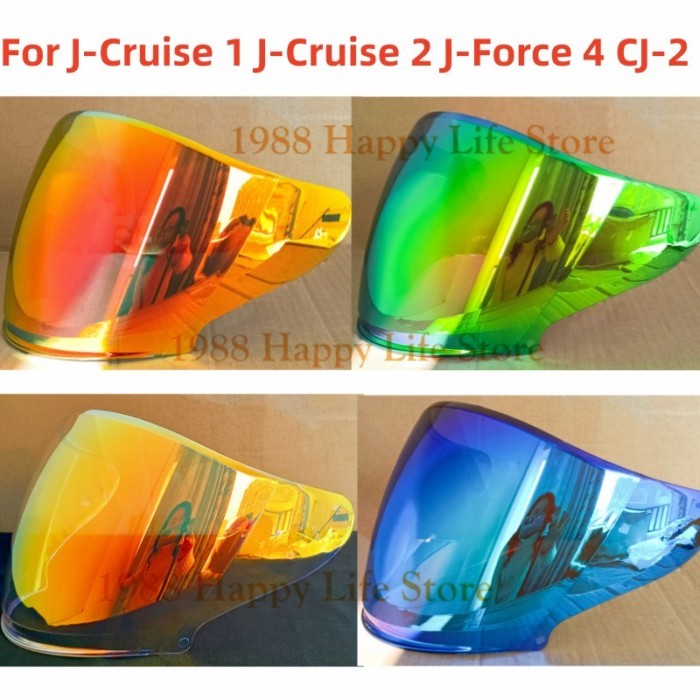 Helmet Visor for SHOEI J-Cruise 1 J Cruise 1 J-Cruise 2 J Cruise 2  J-Force 4 J Force 4 CJ-2 CJ 2 C