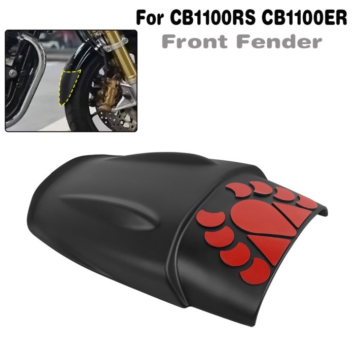 For Honda CB1100RS CB1100ER CB 1100 RS CB1100 ER 2019-2022 Motorcycle Front Fender Extender Mudguar