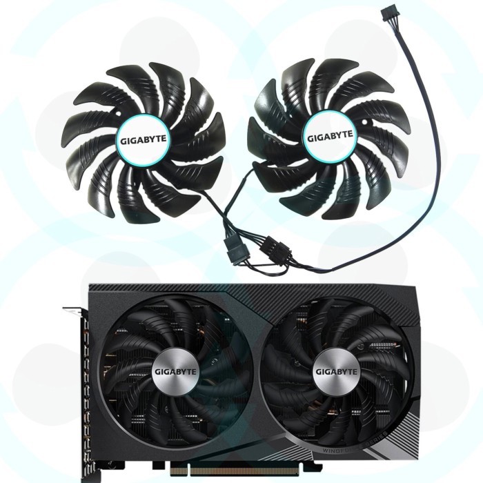 GIGABYTE/GIGABYTE RTX3060 3060ti Fengmo WINDFORCE กราฟิกการ์ดพัดลมระบายความร้อนเงียบ