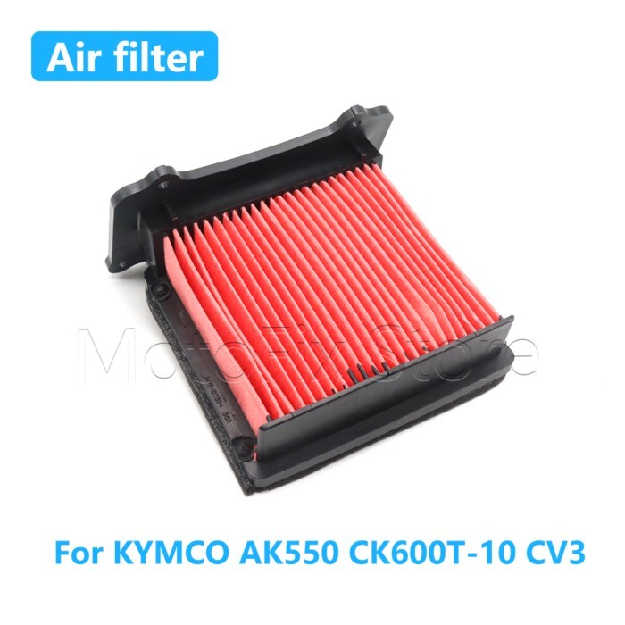 For KYMCO AK550 AK 550 IE E4 E5 ABS 2017-2022 CK600T-10 CV3 Motorcycle Air Filter Engine Intake Cle