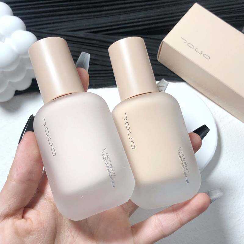 JOCO Light Gauze Beauty Skin Liquid Foundation Oil Control คอนซีลเลอร์กันน้ําไม่ถอดแต่งหน้าไม่ติดแป้