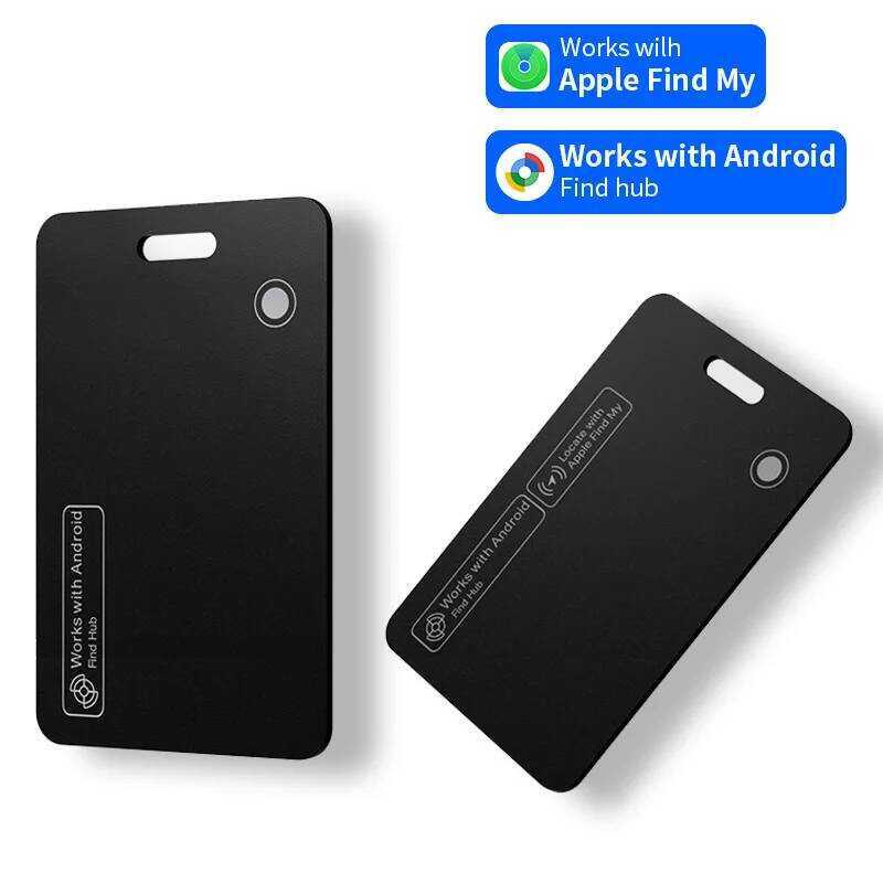 Tracker Compatible With IOS Find My And Android Google Find Hub PP Wireless Charging Bluetooth Item