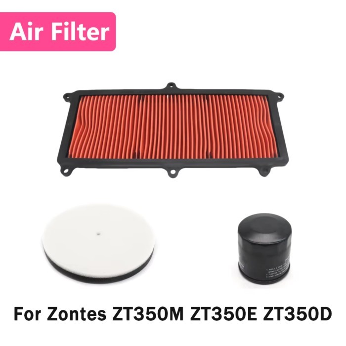For Zontes ZT350M ZT350E ZT350D ZT 350 M E D 350M 350E 350D Motocycle Air Filter Cleaner Drive Elem