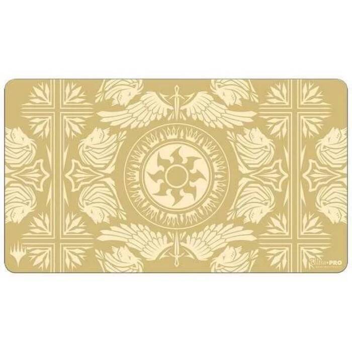 Magic: The Gathering - Mana 7 Playmat Plains Battle Game Stitching Edges Mousepad