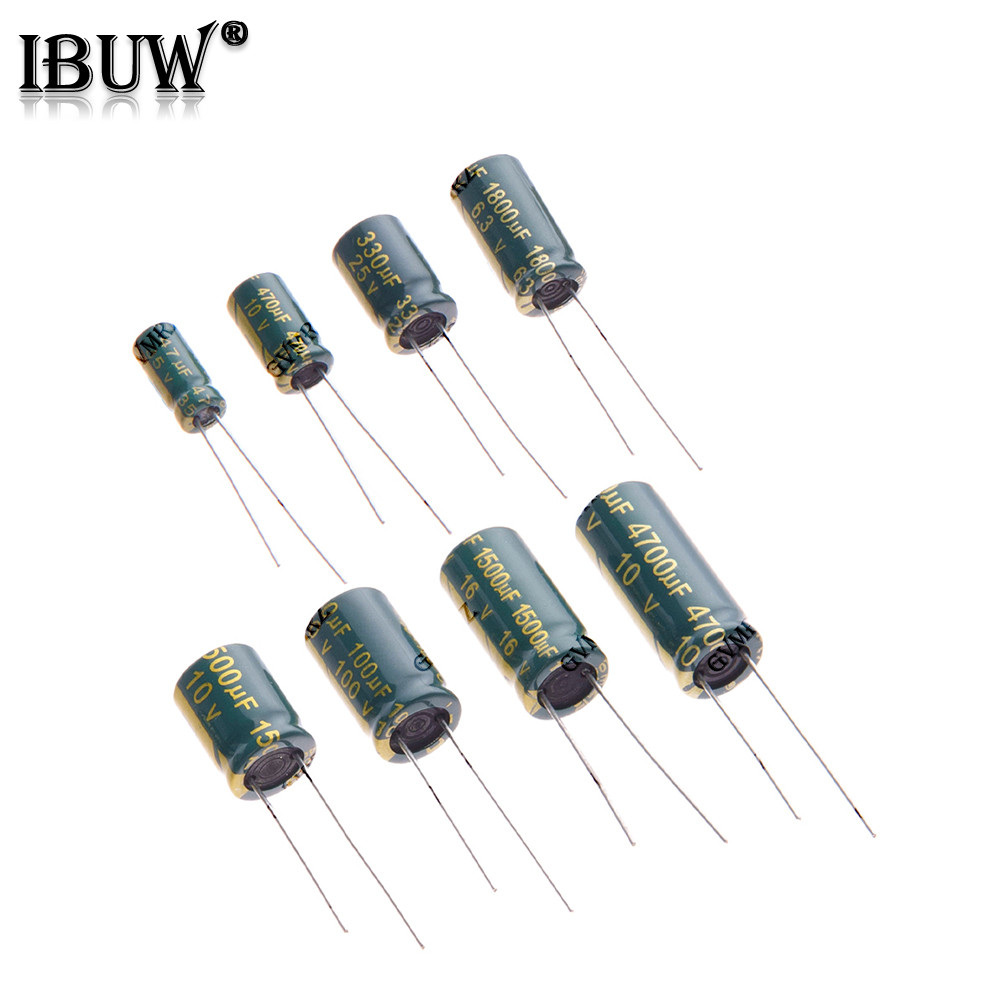 25V 35V 50V 63V 100V 160V ความถี่สูงต่ํา ESR ตัวเก็บประจุอลูมิเนียม 3300UF 4700UF 2200UF 470UF 680UF