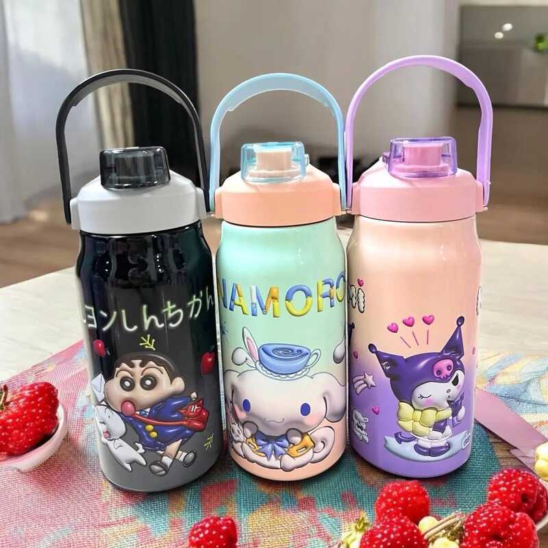 แก้วเก็บความเย็น 1500Ml 2หัวดื่ม เก็บได้ทั้ง อุณหภูมิร้อนและอุณหภูมิเย็น พร้อมจัดส่ง