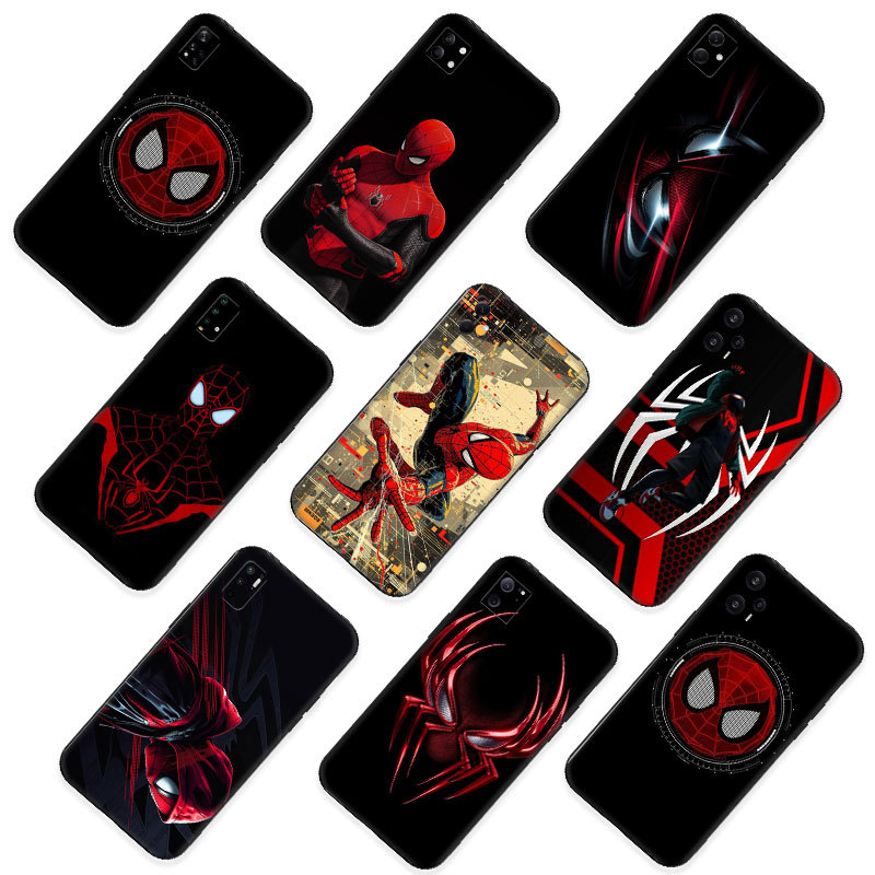Spider-Man รูปแบบเย็น ^GA-3 สําหรับ Redmi K20 Pro K50 เกม K60 K70PRO K40 pro A3X ความเข้ากันได้ TPU 