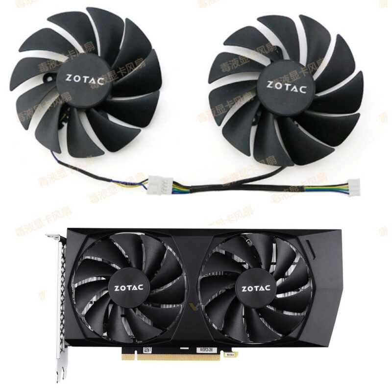 Zotac/Zotac RTX 3050 3060 3060ti Destroyer HA กราฟิกการ์ดพัดลมระบายความร้อน