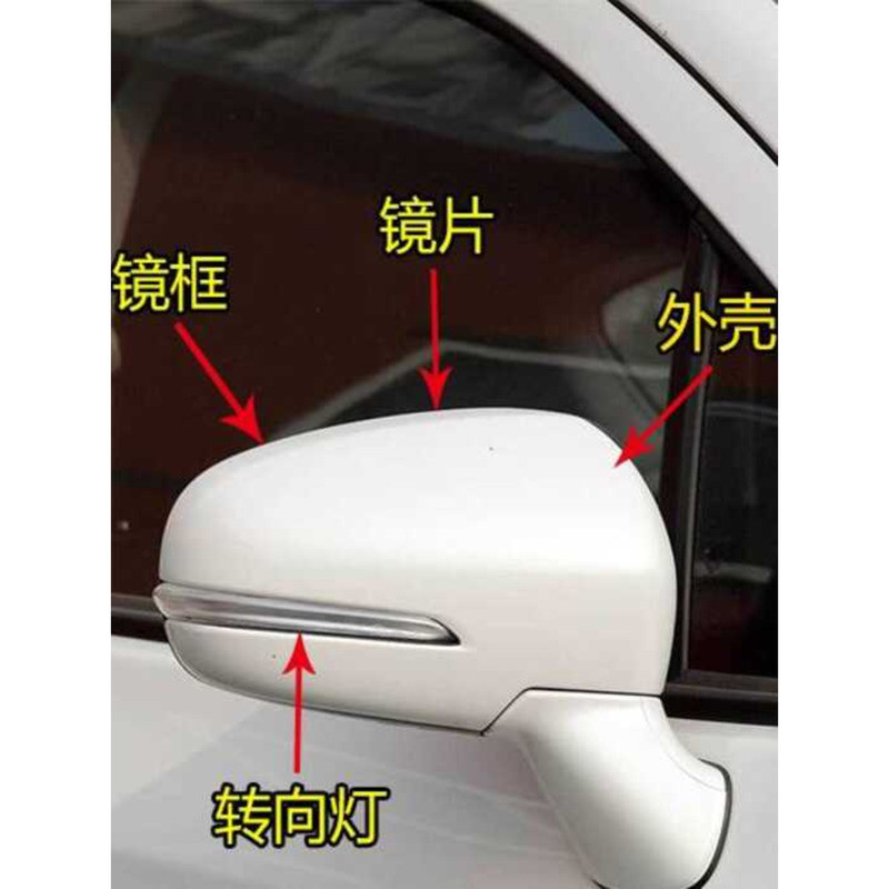 เหมาะสําหรับ Suzuki Fengyu กระจกถอยหลังเปลือกฝาครอบด้านหลัง Fengyu ซ้ายขวาเลนส์สะท้อนแสงกระจกมองหลัง