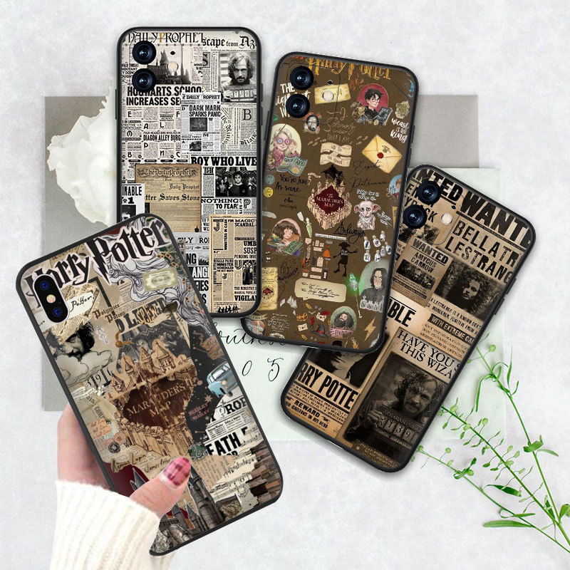 เคสโทรศัพท์ซิลิโคนอ่อนนุ่มสําหรับ Redmi Note 7 7Pro 8 8Pro 9 9S 9Pro 9Pro Max 557H Harry Potter
