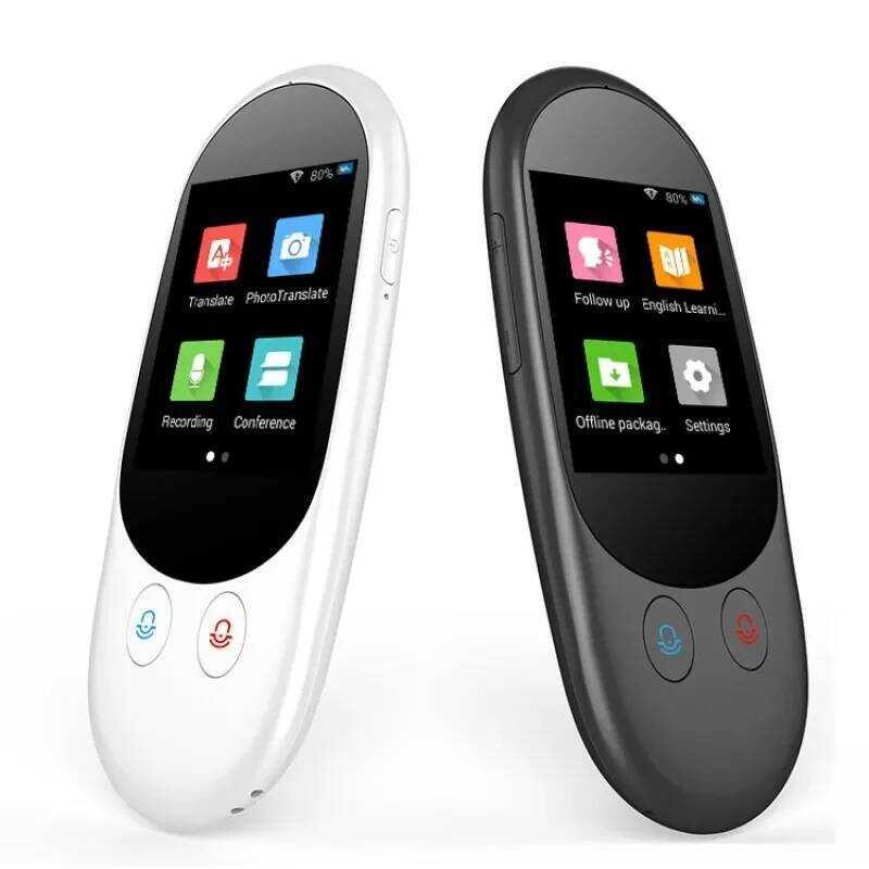 แบบพกพา Smart Vo Translator 119 Langges แบบเรียลไทม์ F1A Traductor ลําโพง Inteligente แปล Dev สําหรั