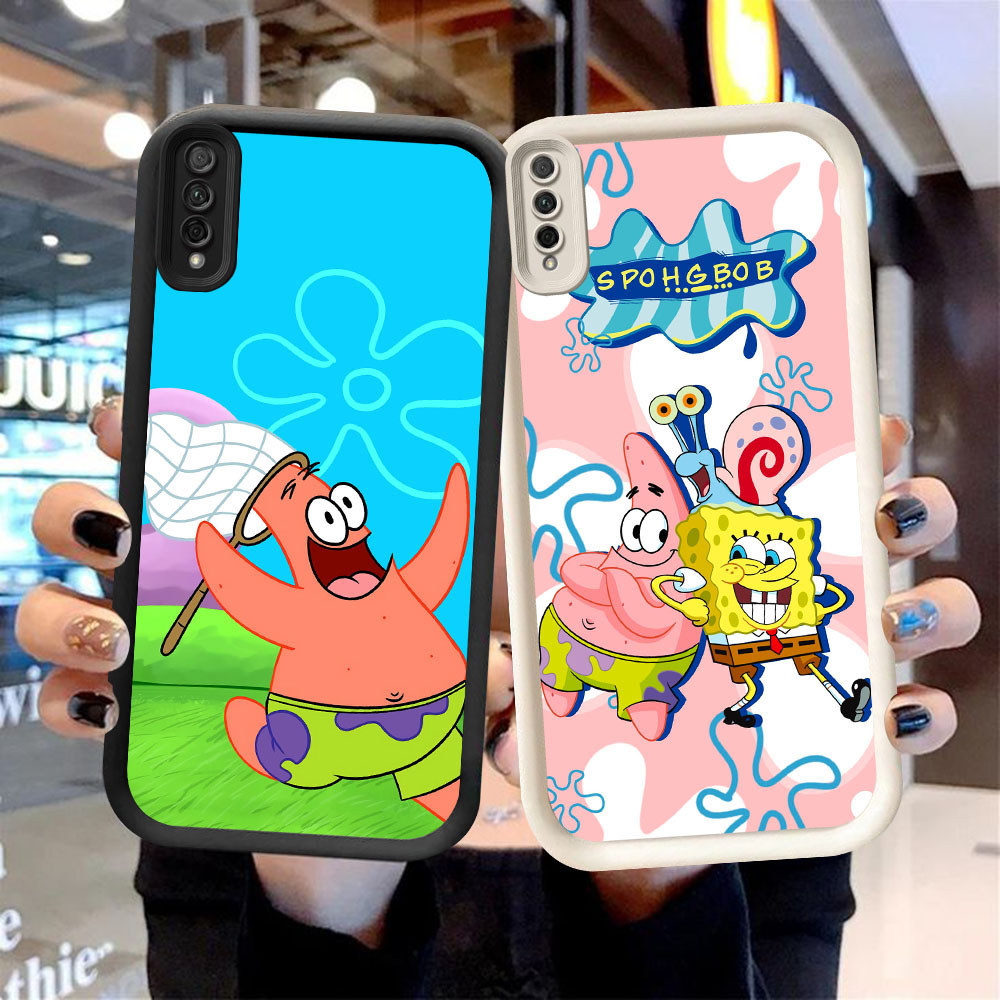 CK-94 SpongeBob Patrick เคสกันกระแทกสําหรับ Samsung A50 A50s M02 A30S A7 A02 A03 A26 Core